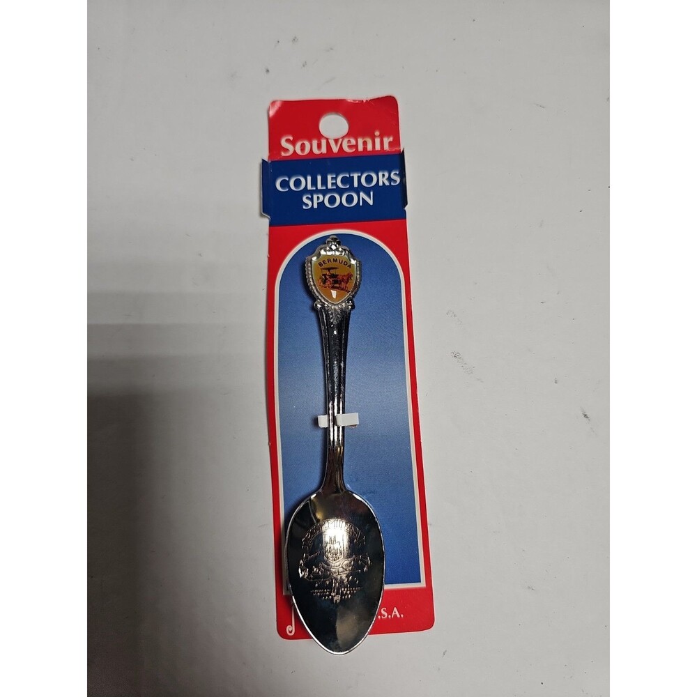 Rare Vintage Bermuda Collectible Spoon In Original Package  Made in USA